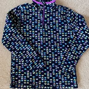 Pattered Navy Fleece